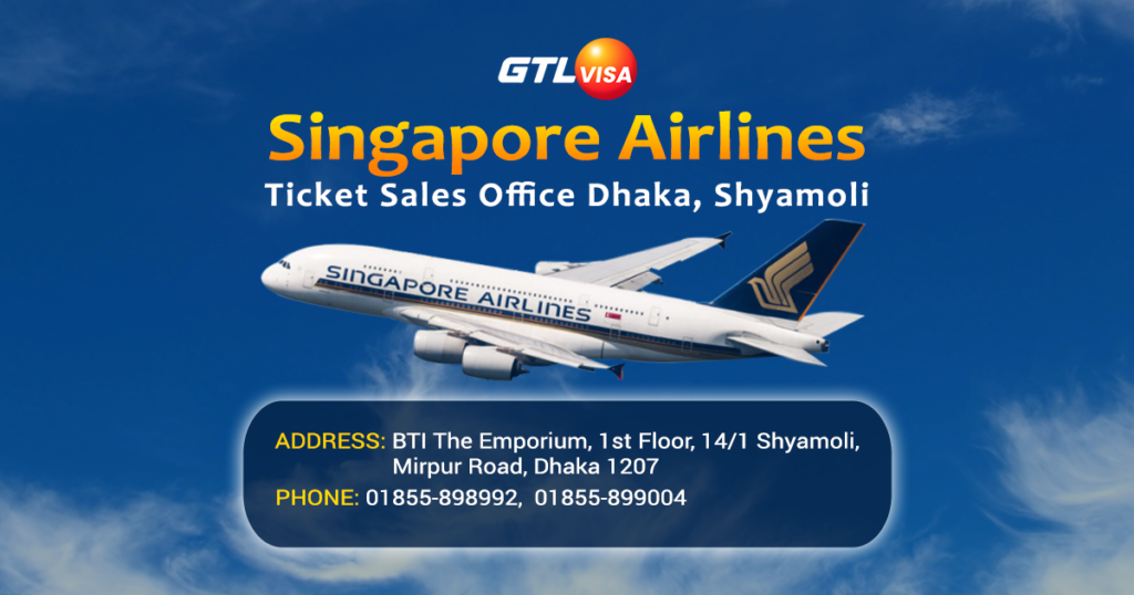 Singapore Airlines Ticket Office Dhaka